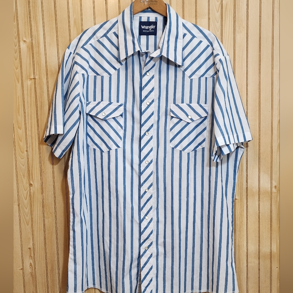 Wrangler pearl snap